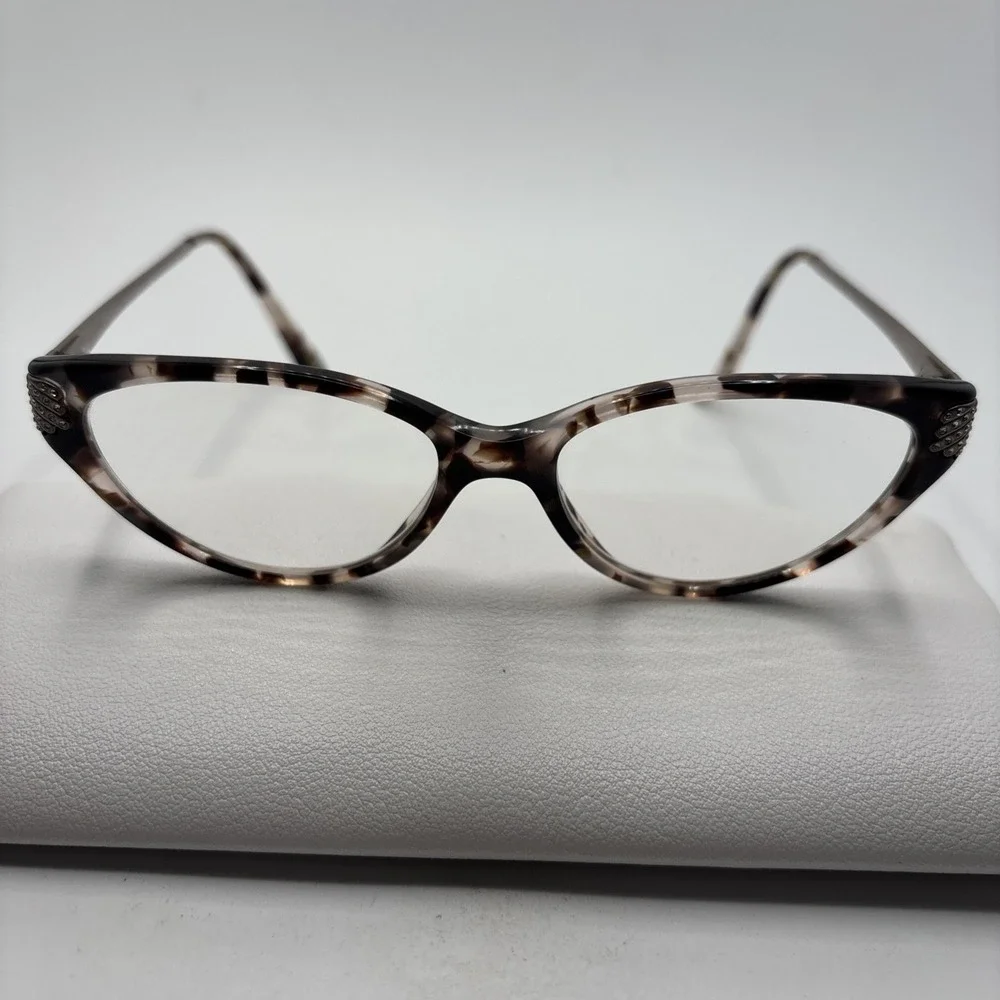 Versace Mod. 3166-B 999 Brown Pink Havana Eyeglasses Frame 51-15-135 Italy #282